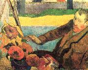 Paul Gauguin The Painter of Sunflowers oil on canvas